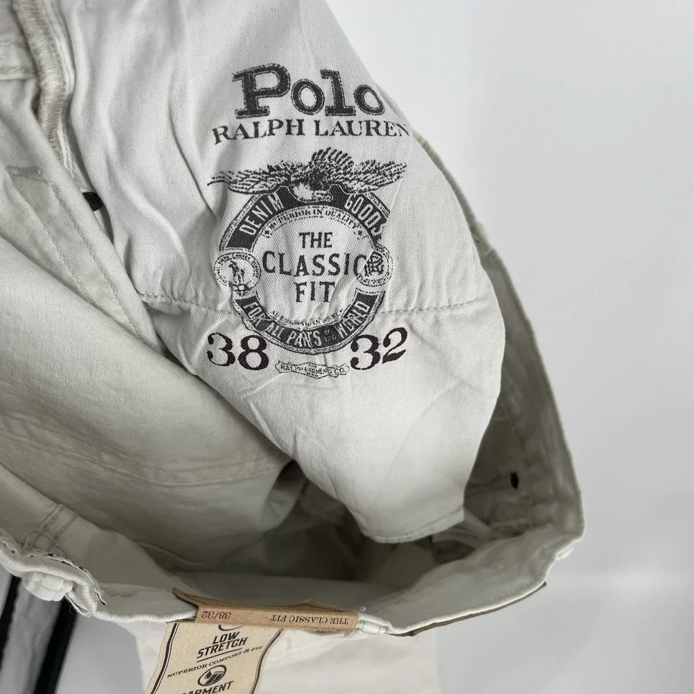 NEW Polo Ralph Lauren Men's Slim‎ Straight Stretch Sateen Five-Pocket Pants